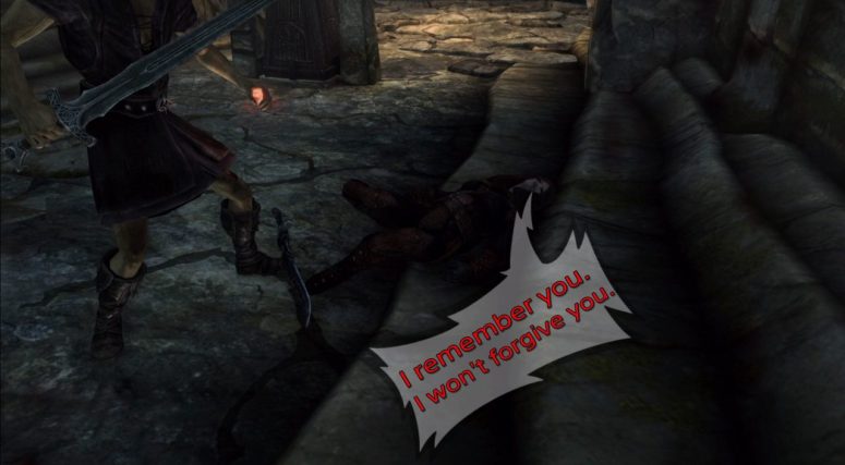 Skyrim SE | An article that just defeats the vampire chief with a sigh